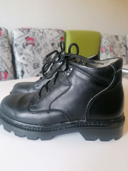 Дамски кубинки естествена кожа