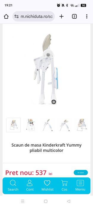 Scaun de masa kinderkraft