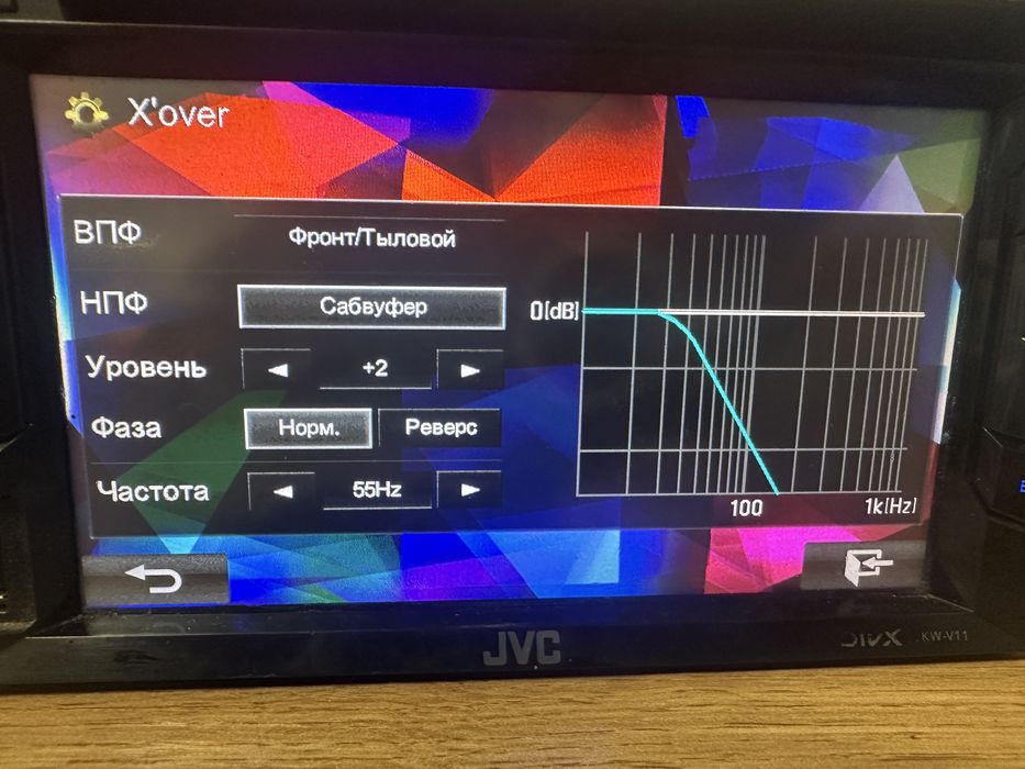 Оригинал магнитола jvc