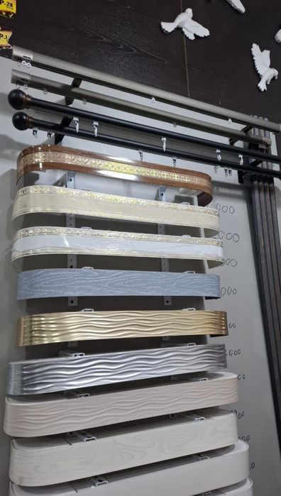 Карниз для штор с ленты