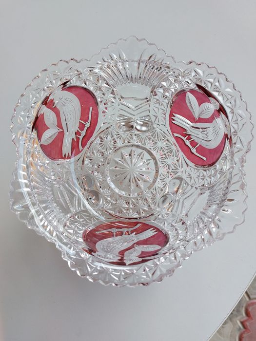 Fructiera din cristal