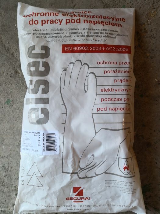 Manusi electroizolante de joasa tensiune 500V - ELECTRIC 500V - cla 00