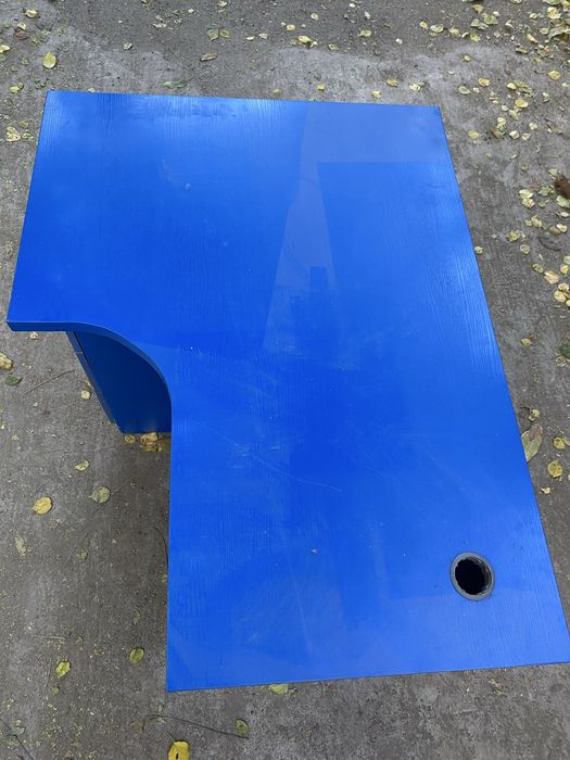 Офисный стол (синий )