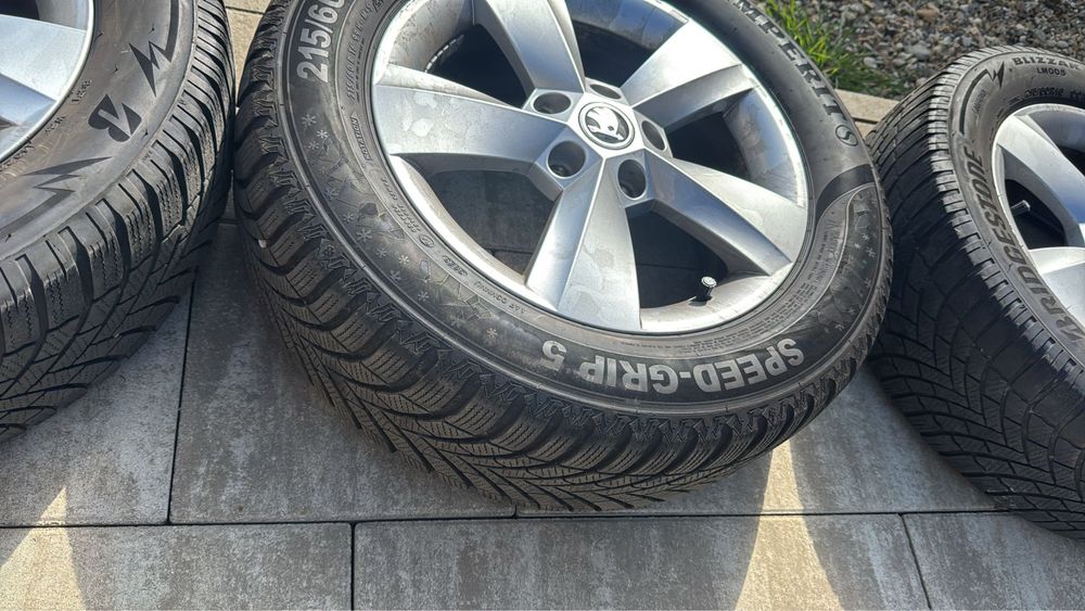 Jante Skoda  215/60 R16