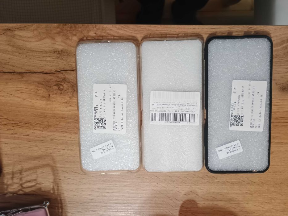 Протектори за Redmi note 10 5G - 3 броя, запазени.