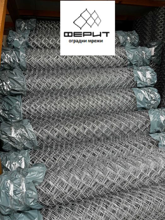 Мрежа оградна от твърд поцинкован тел, склад София