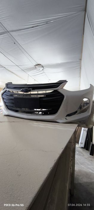 бампер решетка на chevrolet оникс