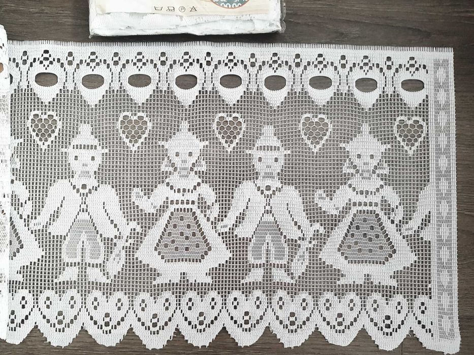 Дантелени пердета 2 броя