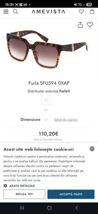 Ochelari de soare Furla