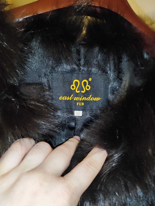 I will sell a vest made of natural sheepskin