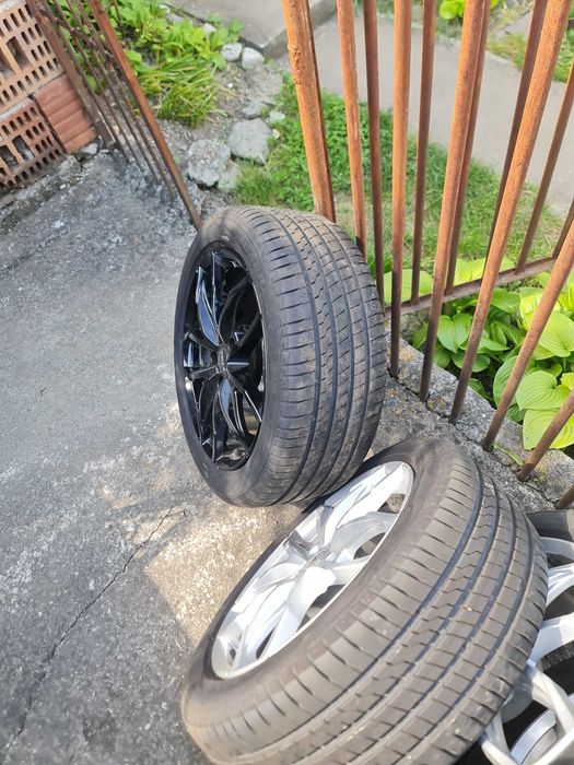 Jante Rial 7,5x17 Luca 757 cu cauciucuri de vara Firestone Roadhawk 235/45/17