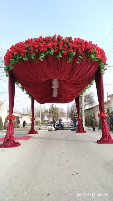 Оформления Карабл калсо арка ва бошка турдаги оформления хизмати