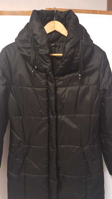 Готино дамско черно яке/шуба, М