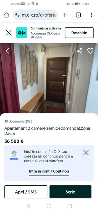 Apartament 2 camere