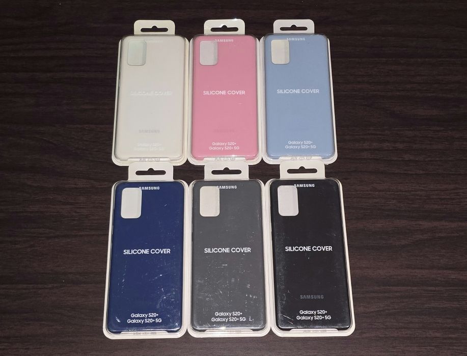 Husa silicon originala Samsung Silicone Cover S20+ S20 Plus 5G