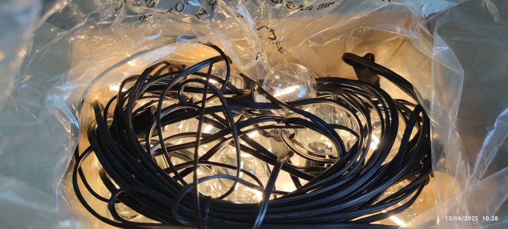 Ghirlanda lumini exterior electrica