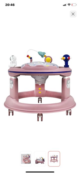 Ходунки-каталка, мин. возраст 6 месяцев