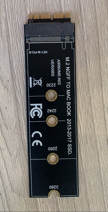 Переходник для SSD Macbook 13-17