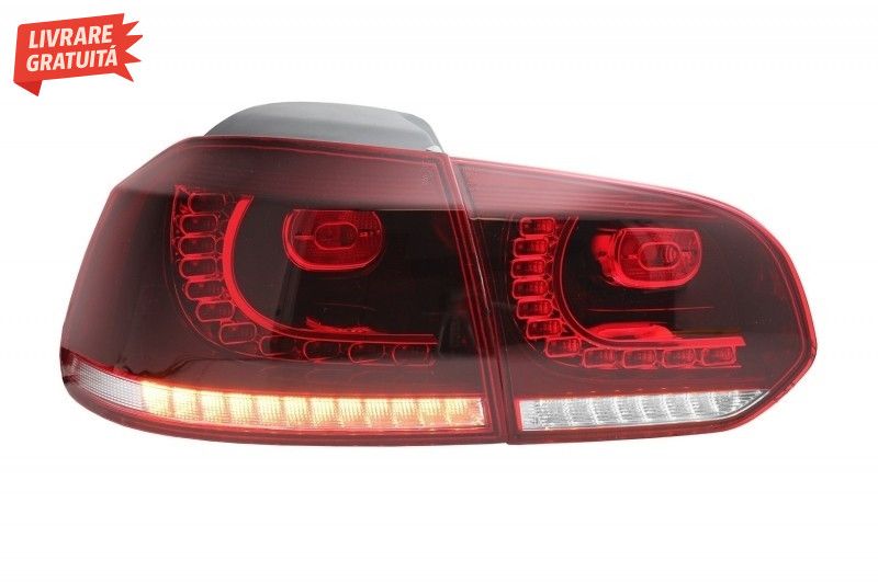 Stopuri Full LED VW Golf 6 VI (2008-2013) GTI R20 Design