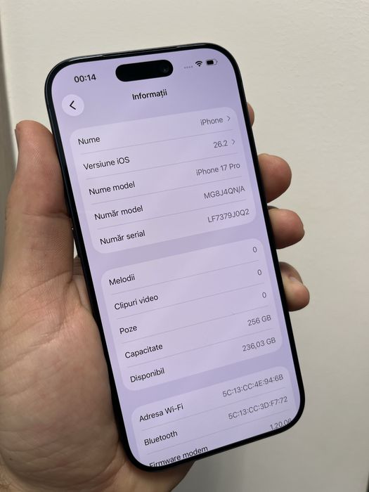 Iphone 17 Pro 256GB 100%