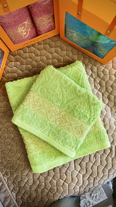 Полотенца в подарочной упаковке