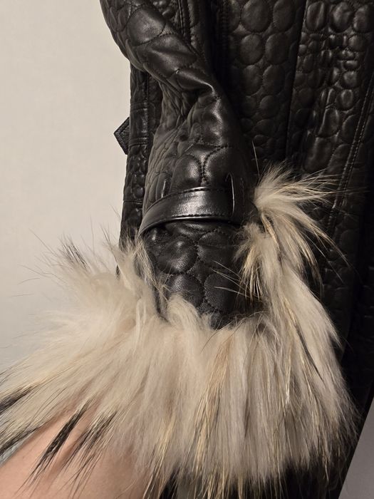 Кожено палто от естествена кожа