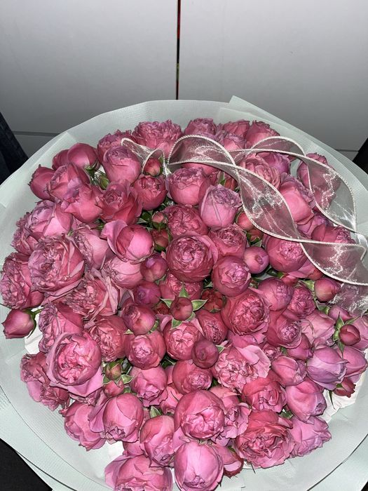 огромный свежий роза