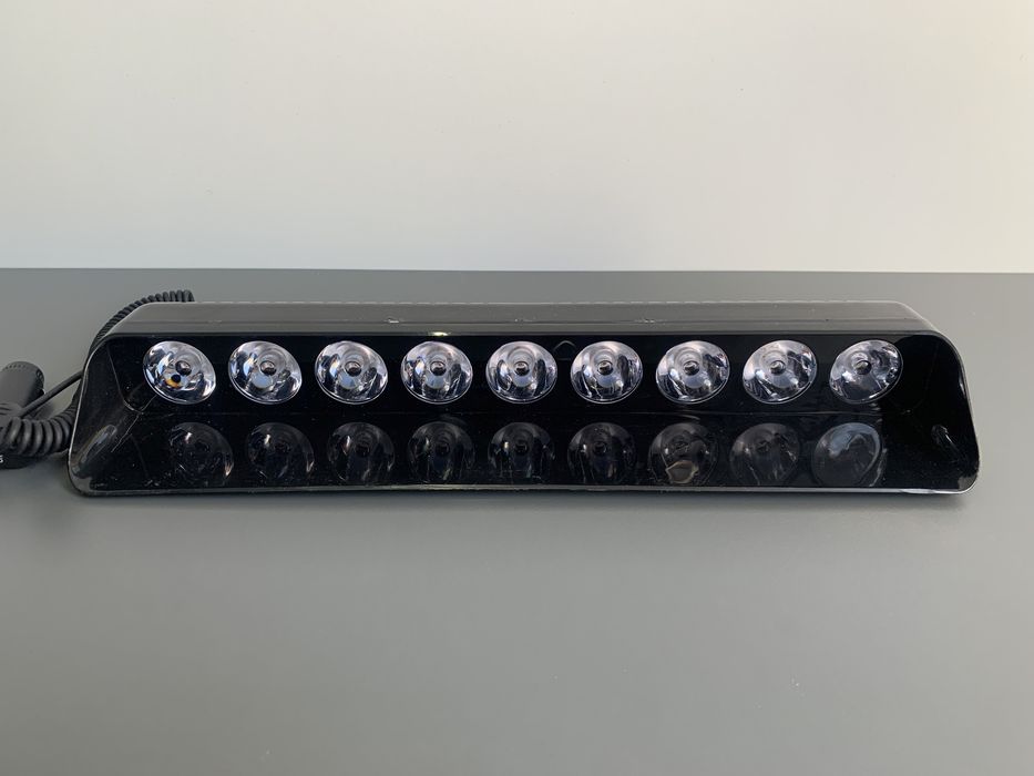 Stroboscop auto LED parbriz S9, galben