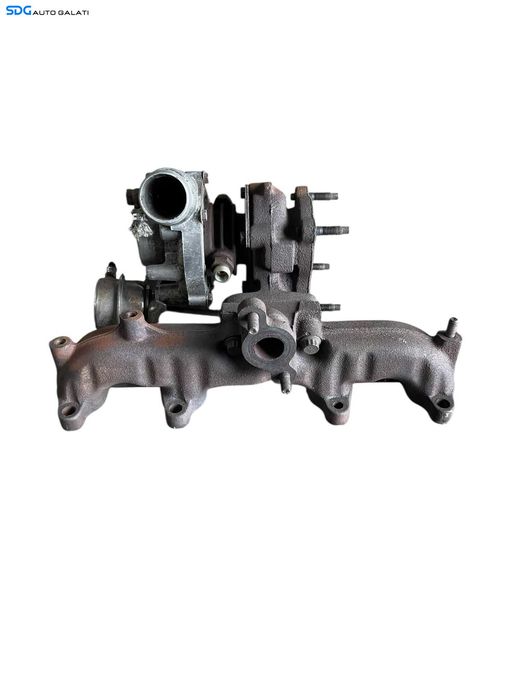 Turbo Turbina Turbosuflanta Volkswagen Polo 6N 1.9 TDI AGR 66KW 90CP 1999 - 2002 Cod 038145701F [B4173]
