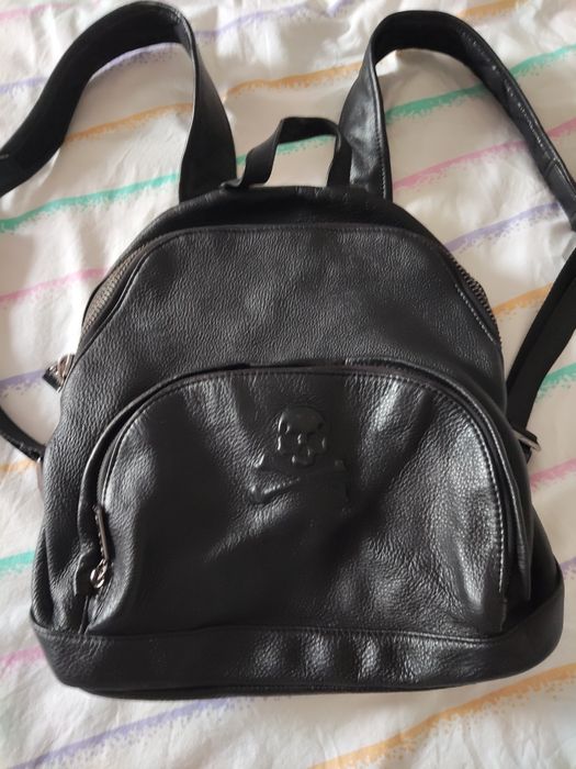 Раница от естествена кожа