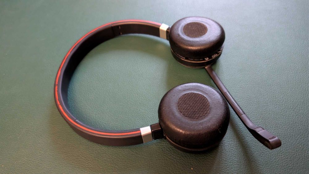 Jabra Evolve 65 Full Box  Stare Excelenta Husă Neopren + Adaptor USB