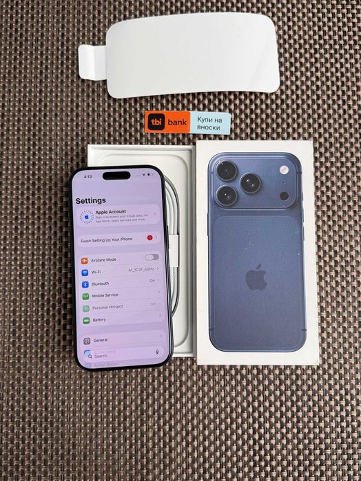 НОВ! 1Tb! iPhone 17 Pro Лизинг от 56€ /мес deep Blue ГАРАНЦИЯ 1000Gb