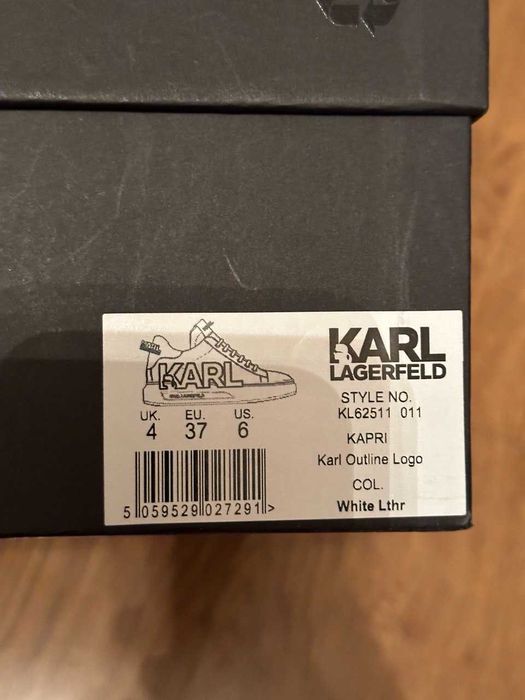 кроссовки Кожаные Karl Lagerfeld