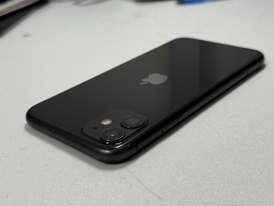 iPhone 11, Black, 128Gb, Liber de retea | Cod - G978