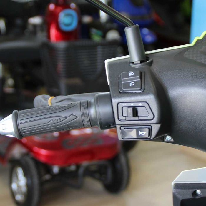 Електрически скутер MaxMotors Power G 3000W Green/Gray