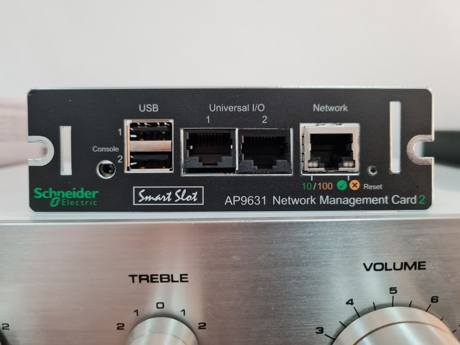 Placa de retea UPS APC - Schneider AP9631 network management card 2