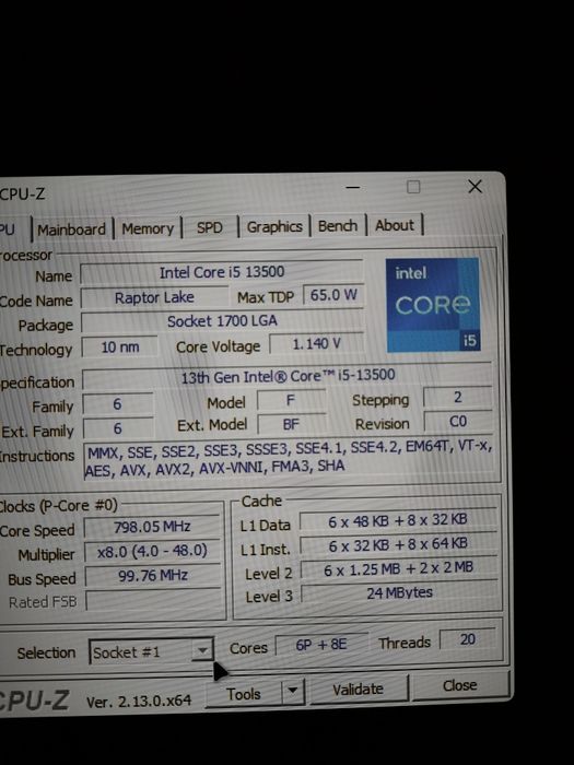 Procesor i5 13500