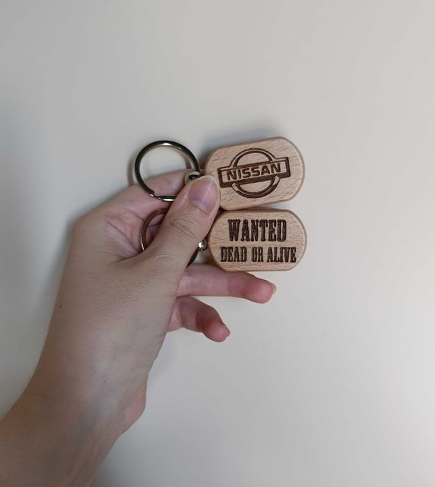 Дървени Ключодържатели на Коли - Мерцедес, БМВ, Тойота, Ауди, Нисан
