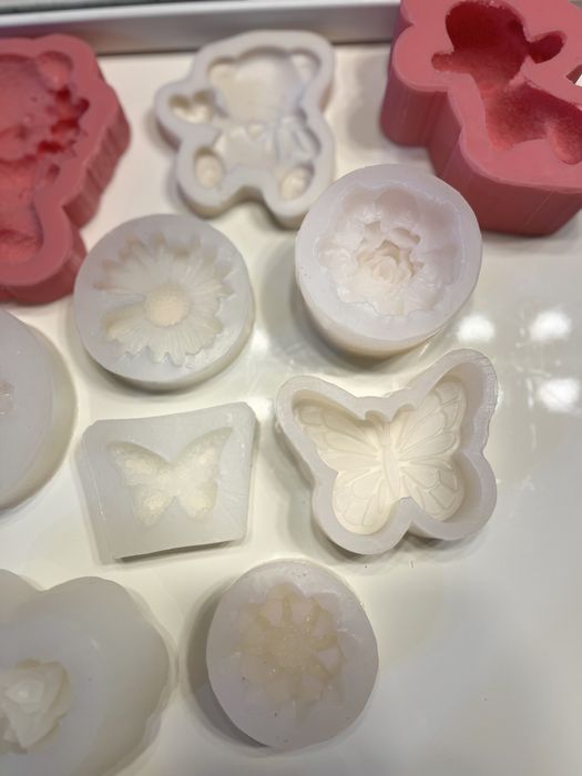 Matrite silicon pentru marturii sapun/ceara