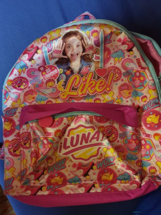 Ghiozdan Soy Luna 41cm, roz, clasele primare