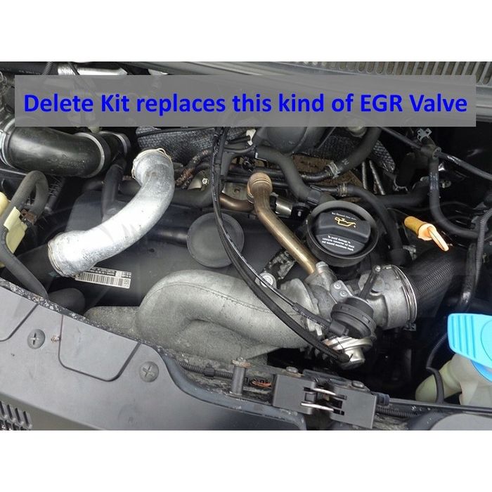 ЕГР заместител EGR Delete  Race pipe VW R5 2.5TDI BAC AXE EGR_10/ZUKO
