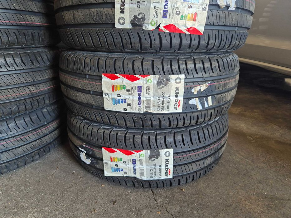 Anvelope de VARA - 225/70/15C 112/110S - KLEBER Transpro 2 - NOU - DOT 2023 !