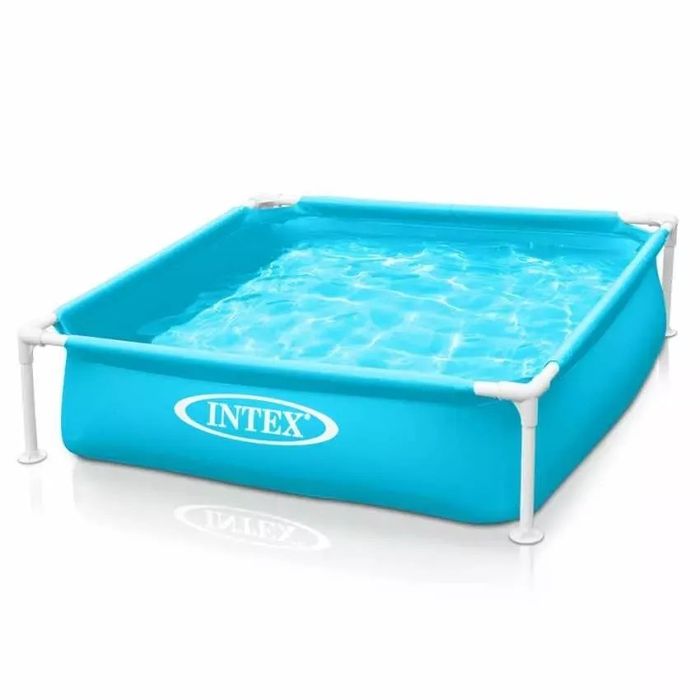 Детски басейн Mini Frame Intex, сглобяем, 122 х 30 см, 342 литра, PVC,