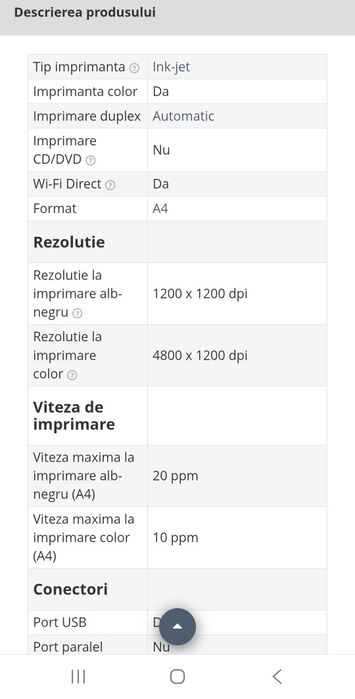 Imprimanta/scanner HP