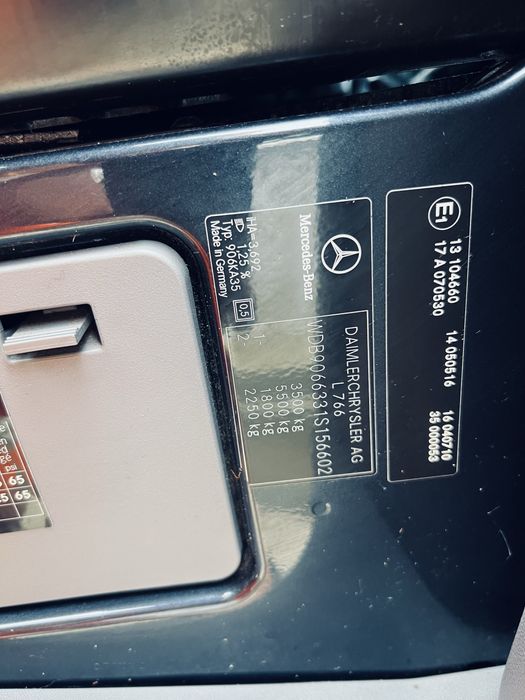 Mercedes benz sprinter 318 automat