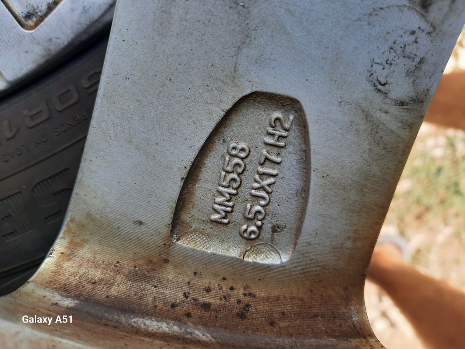 Ляти джанти с гуми 5×112,17цола