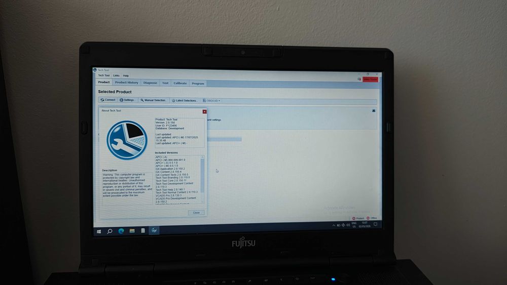 Tech Tool & Fujitsu Lifebook