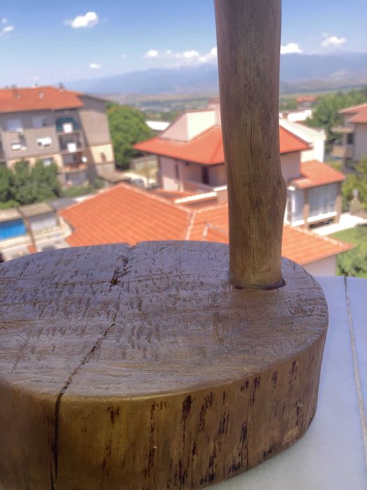 Ръчно изработена лампа / свещник