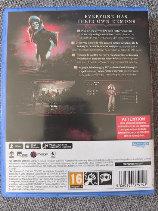 The Thaumaturge PS5
