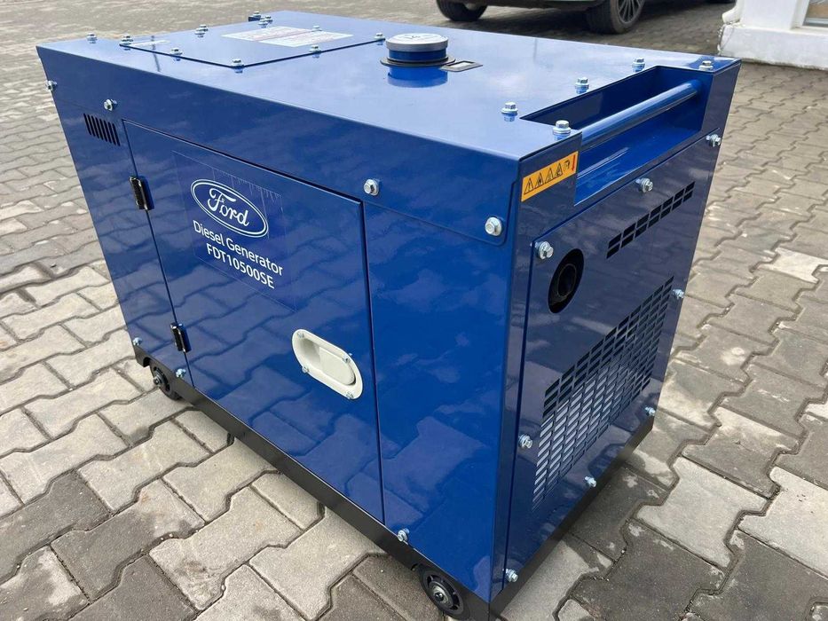 Генератор Ford – 7,9 KVA, тих, с AVR (Нов) + Видео